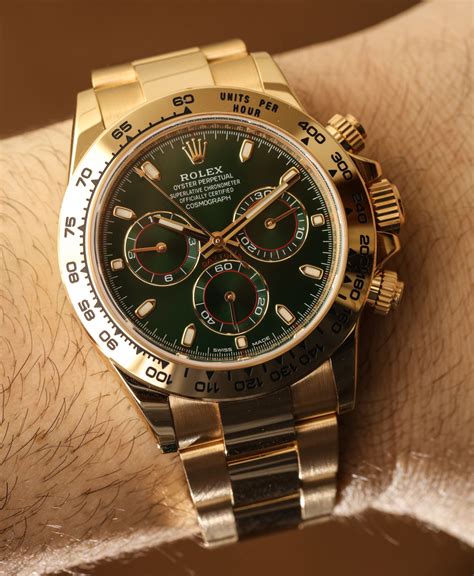 rolex cosmograph daytona yellow gold mens watch